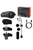 Torima BT-35 Siyah 5.0 Bluetooth Motosiklet Kulaklığı Intercom Siyah Motorsiklet Kulaklık