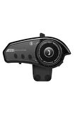 Torima BT-35 Siyah 5.0 Bluetooth Motosiklet Kulaklığı Intercom Siyah Motorsiklet Kulaklık