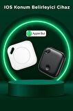 Torima Siyah F1 Smart Tag Takip Cihazı Apple My Find Uyumlu 