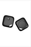 Torima Siyah F1 Smart Tag Takip Cihazı Apple My Find Uyumlu 