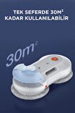 Torima S8 Beyaz Su Püskürtmeli Uzaktan Kumandalı Mobil AP Control Cam Temizleme Robotu
