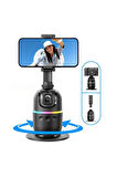 Torima P03 Yüz Takip 360° Gimbal Öz Çekim Telefon Sabitleyici Tutucu Video Akıllı Tripod