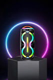 Torima D36 RGB Işıklı Mikrofonlu Kumandalı TWS Bluetooth Hoparlör Speaker