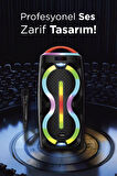 Torima D36 RGB Işıklı Mikrofonlu Kumandalı TWS Bluetooth Hoparlör Speaker