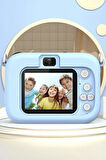 Torima CMR-16 Mavi Mini 1080p Hd Çocuk Kamera Dijital Fotoğraf Makinesi 2.0 Inç Ekran 5 Adet Oyun