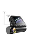 Torima TA-07 Ön 4K ve Arka 1080P Kameralı 4in1 Gece Görüşlü,GPS,WİFİ,Park Modu,Geri Görüş Araç Kamerası