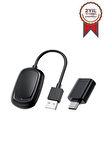 TORİMA X8 Mini Kablosuz Carplay Usb ve Type-c Uyumlu Araç Multimedya Dönüştürücü Adaptörü