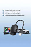 TORİMA X8 Mini Kablosuz Carplay Usb ve Type-c Uyumlu Araç Multimedya Dönüştürücü Adaptörü