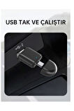 TORİMA TAB06 Mini 2in1 Kablosuz Carplay Usb ve Type-c Uyumlu Araç Multimedya Dönüştürücü Adaptörü