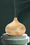 Torima SL-168 Ahşap Humidifier Hava Nemlendirici Ledli Aroma Terapisi Dekoratif Buhar Makinesi