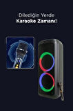 Torima BTS-2175 Bluetooth 5.3 Kablosuz Hoparlör – 2x5W Çift Hoparlör, FM Radyo, AUX, TF Kart, USB, 1200mAh Pil