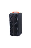 Torima KTS-1790 Siyah Mikrofonlu RGB Ledli Taşınabilir Bluetooth Hoparlör Parti Speaker