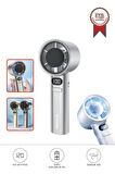 Torima F-21 Beyaz Dijital Ekranlı 120 Hız Ayarlı Taşınabilir Mini Fan