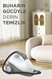 Torima TSC-01 Gri Çok Fonksiyonlu Buharlı Temizleyici - Buharlı Temizlik Makinası