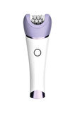 TEP-02 Beyaz 6 Başlıklı (Yüz+Koltuk Altı+Bikini Bölgesi+Bacak) Islak Ve Kuru Kablosuz Epilatö