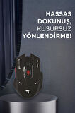 Torima TM-20 Siyah Çift Modlu Kablosuz Oyuncu Mouse Fare
