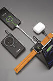 Torima TRM-1019 Siyah 10000 mAh  MagSafe (Kablosuz) Type-C 22,5 W Hızlı Şarj Powerbank