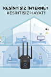 Torima AC35Q Siyah Wi-Fi Router 1600Mbps Çift Bant 4 Anten