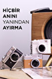 Torima CMR-35 Beyaz Dijital Mini Cep Boy Anahtarlık 1080P Video Fotoğraf Makinesi Kamera
