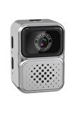 Torima CMR-36 Gümüş Mini Anahtarlık Dijital 480P Video Fotoğraf Makinesi Kamera