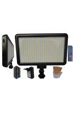 Sony Nx100 Için Led-378 Kamera Işığıı, Tepe Lambası, Led Işık