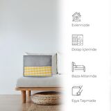 CUTY HOME EV TEKSTİL GRİ VALİZ ORGANİZER-4'LÜ SET