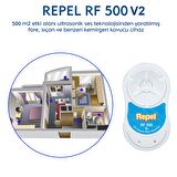 Repel RF 500 V2 Fare Kovucu Sıçan Kovucu Süper Etki (2'Li Paket)