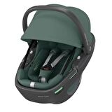 Maxi-Cosi Coral 360 Dönebilir Yatabilir İsofix Bazalı 2'si Bir Arada Ana Kucağı ve Oto Koltuğu Essential Green