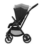 Maxi-Cosi Leona2-Coral 360 Modüler Ana Kucaklı Ultra Kompakt Çift Yönlü Seyahat Sistem Bebek Arabası Essential Black