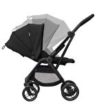 Maxi-Cosi Leona2-Coral 360 Modüler Ana Kucaklı Ultra Kompakt Çift Yönlü Seyahat Sistem Bebek Arabası Essential Black