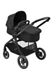 Maxi-Cosi Zelia3-Coral 360 Modüler Ana Kucaklı Çift Yönlü Seyahat Sistem Bebek Arabası Essential Black