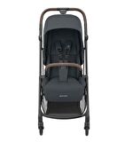 Maxi-Cosi Leona2-Cabriofix I-Size Tek Elle Katlanabilen Ultra Kompakt Çift Yönlü Seyahat Sistem Bebek Arabası Essential Graphite