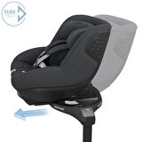 Maxi-Cosi Pearl SlideTech 360 Dönebilen Yatabilen Kızaklı İsofix Bazalı Bebek Oto Koltuğu 0-18 Kg Authentic Graphite