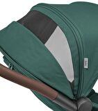 Maxi-Cosi Soho-Coral 360 Modüler Ana Kucaklı Ultra Kompakt  Seyahat Sistem Bebek Arabası Essential Green
