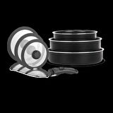 LEGGNO AIO2252SET7 ALL-IN-ONE TITANIUM 7 PARÇA SIĞ TENCERE SETİ