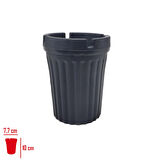 5 ADET KOKUSUZ KÜLLÜK ÇİZGİLİ GRİ RENK