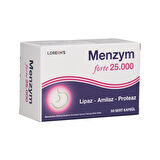 Menzym Forte 25.000 50 Sert Kapsul