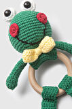 Amigurumi Kurbağa Çıngırak Yeşil