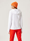 Ellesse Kapüşon Yaka Beyaz Kadın Sweatshırt F021-WT Kadın SWEATSHIRT