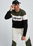 Ellesse Siyah Erkek Bisiklet Yaka Sweatshirt EM067-BK