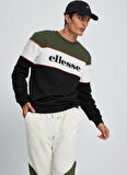 Ellesse Siyah Erkek Bisiklet Yaka Sweatshirt EM067-BK