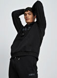 Ellesse Siyah Erkek Kapüşonlu Sweatshirt EM075-BK