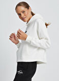 Ellesse Ekru Kadın Kapüşonlu Sweatshirt EF037-ECR