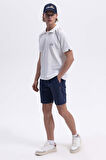 Ellesse Erkek Polo Yaka Beyaz Tişört EM407