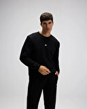 Ellesse EM556-BK Erkek Siyah Sweat