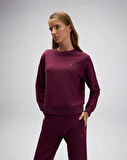 Ellesse EF553-BRD Kadın Bordo Sweat