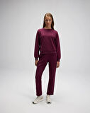 Ellesse EF556-BRD Kadın Bordo Eşofman Altı