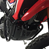 GP Kompozit Honda CRF250 Rally 2017-2020 Uyumlu Motor Koruma Demiri Siyah