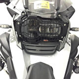 GP Kompozit BMW R 1200 GS / R 1250 GS ADV 2013-2024 Uyumlu Far Koruma Siyah