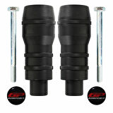 GP Kompozit Yamaha MT-09 2013-2020 Uyumlu Motor Koruma Takozu Siyah
